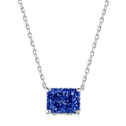 [Violet JW]Luxurious Square Shape Colorful Necalack