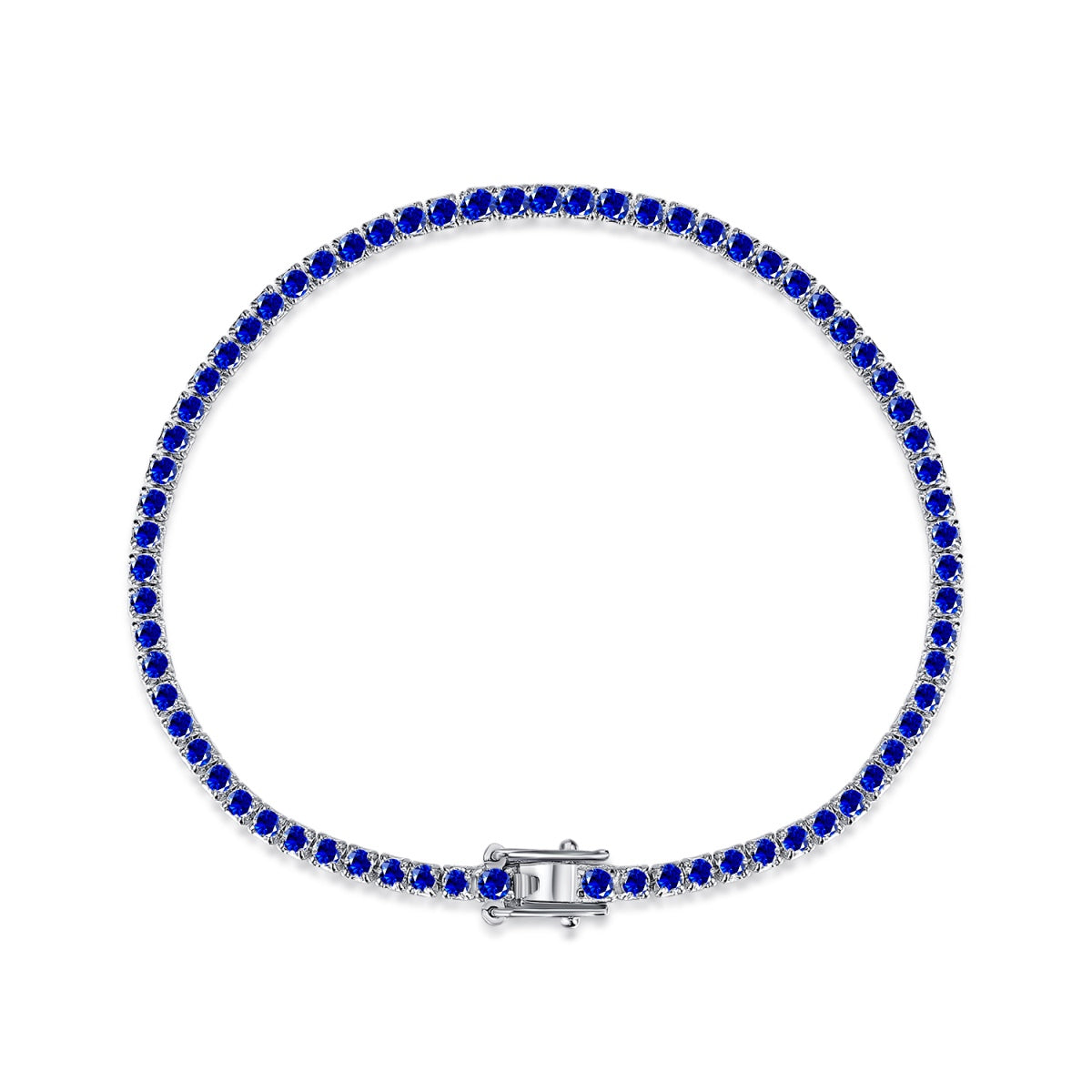 [Violet JW]Dazzling Colorful Round Cut Daily Bracelet