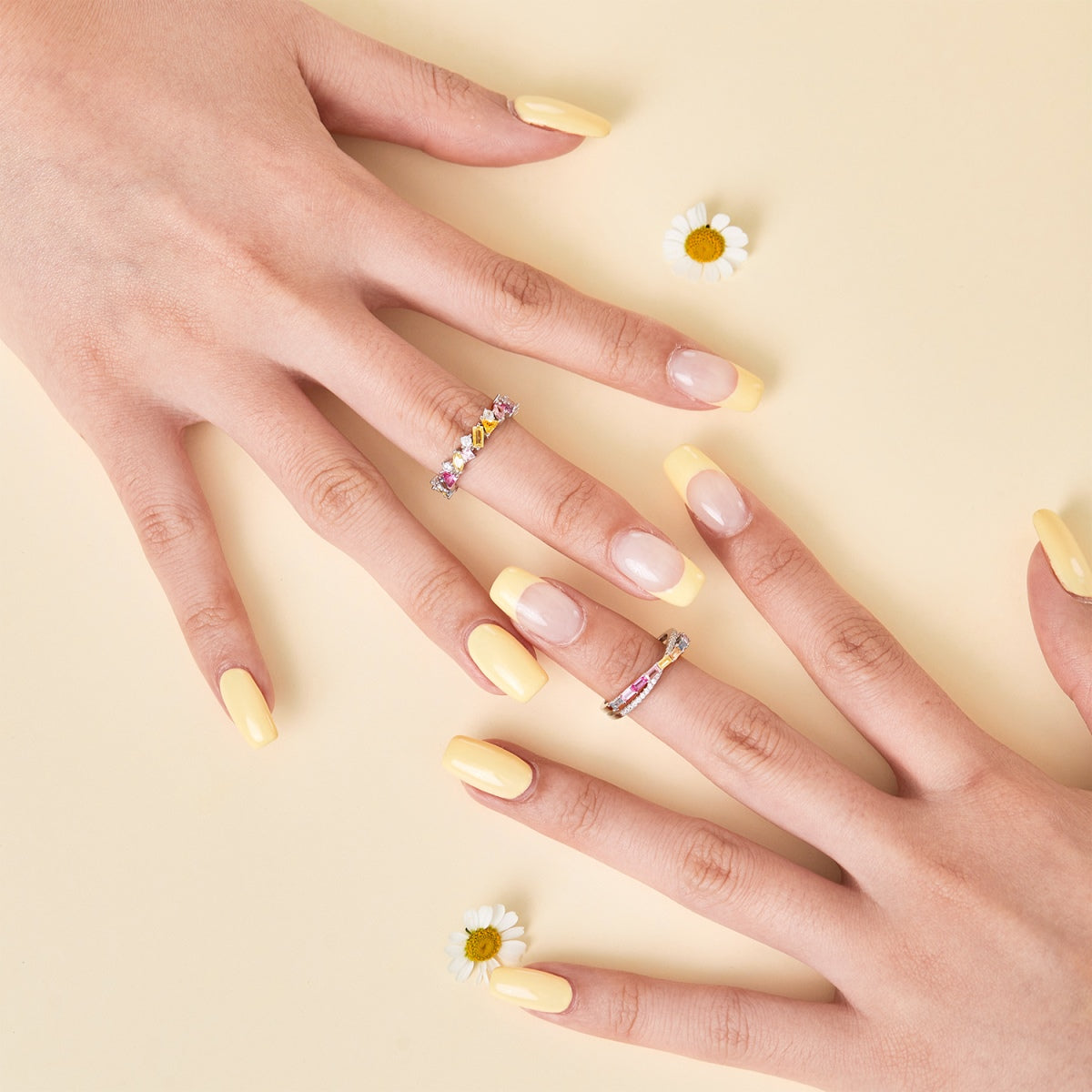 [Violet JW]Energetic Elegant Radiant Cut Party Ring