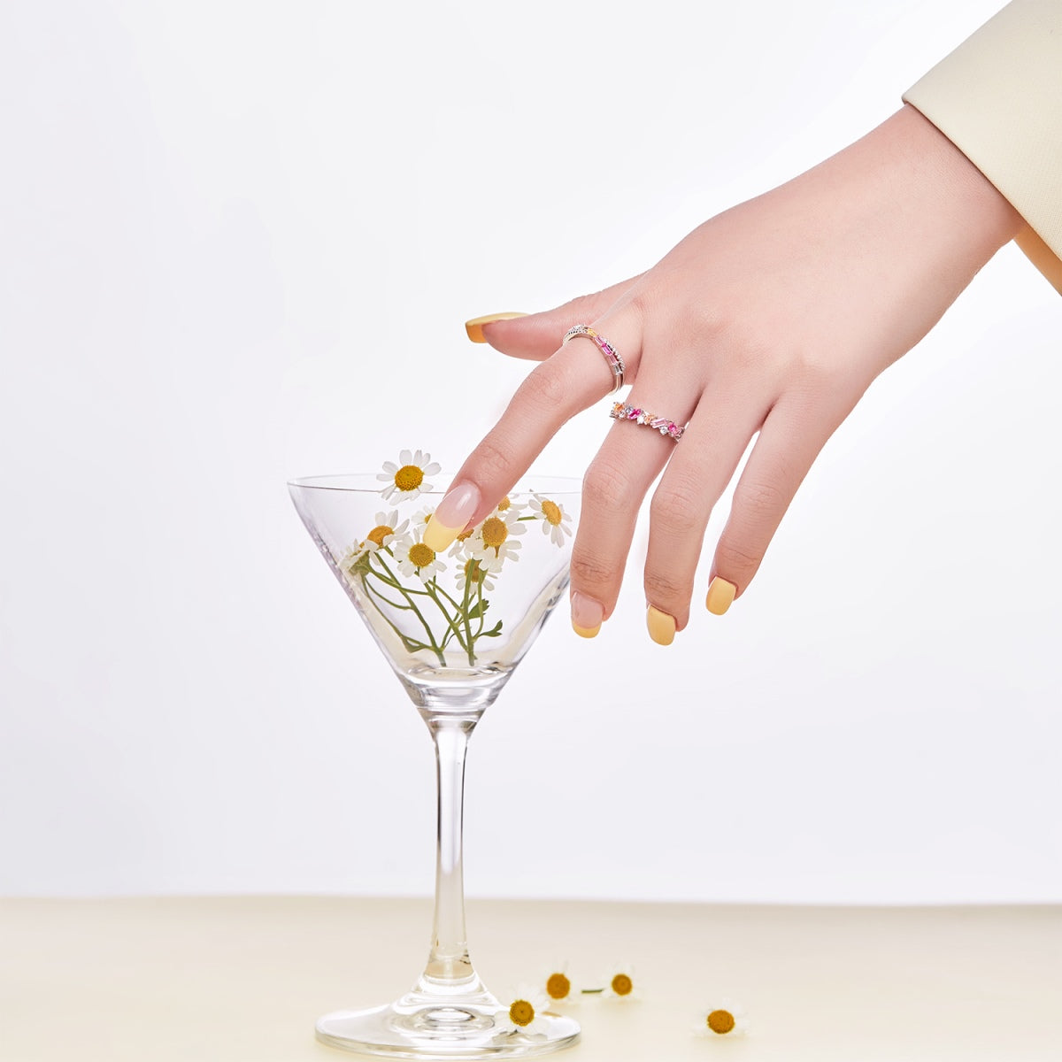 [Violet JW]Energetic Elegant Radiant Cut Party Ring