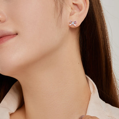 [Violet JW]Ornate Butterfly Shape Daily Earrings