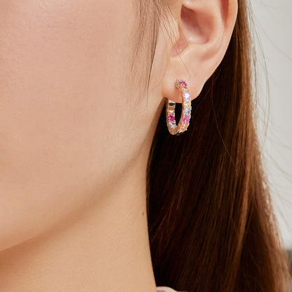 [Violet JW]Unique Round Cut Daily Earrings