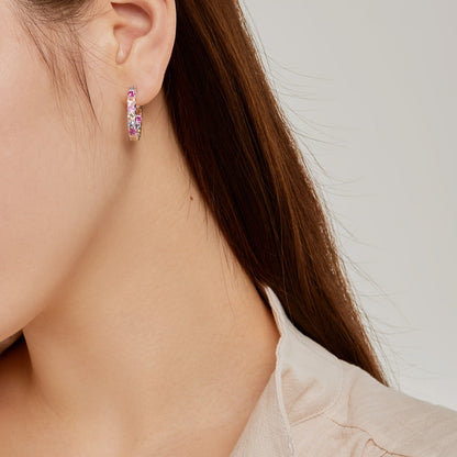 [Violet JW]Unique Round Cut Daily Earrings