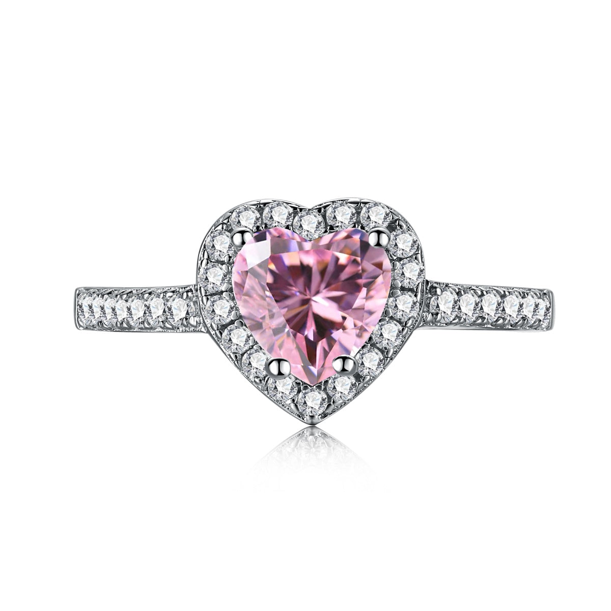 [Baslove]Eternity Spritziger romantischer Ring in Herzform für Liebhaber
