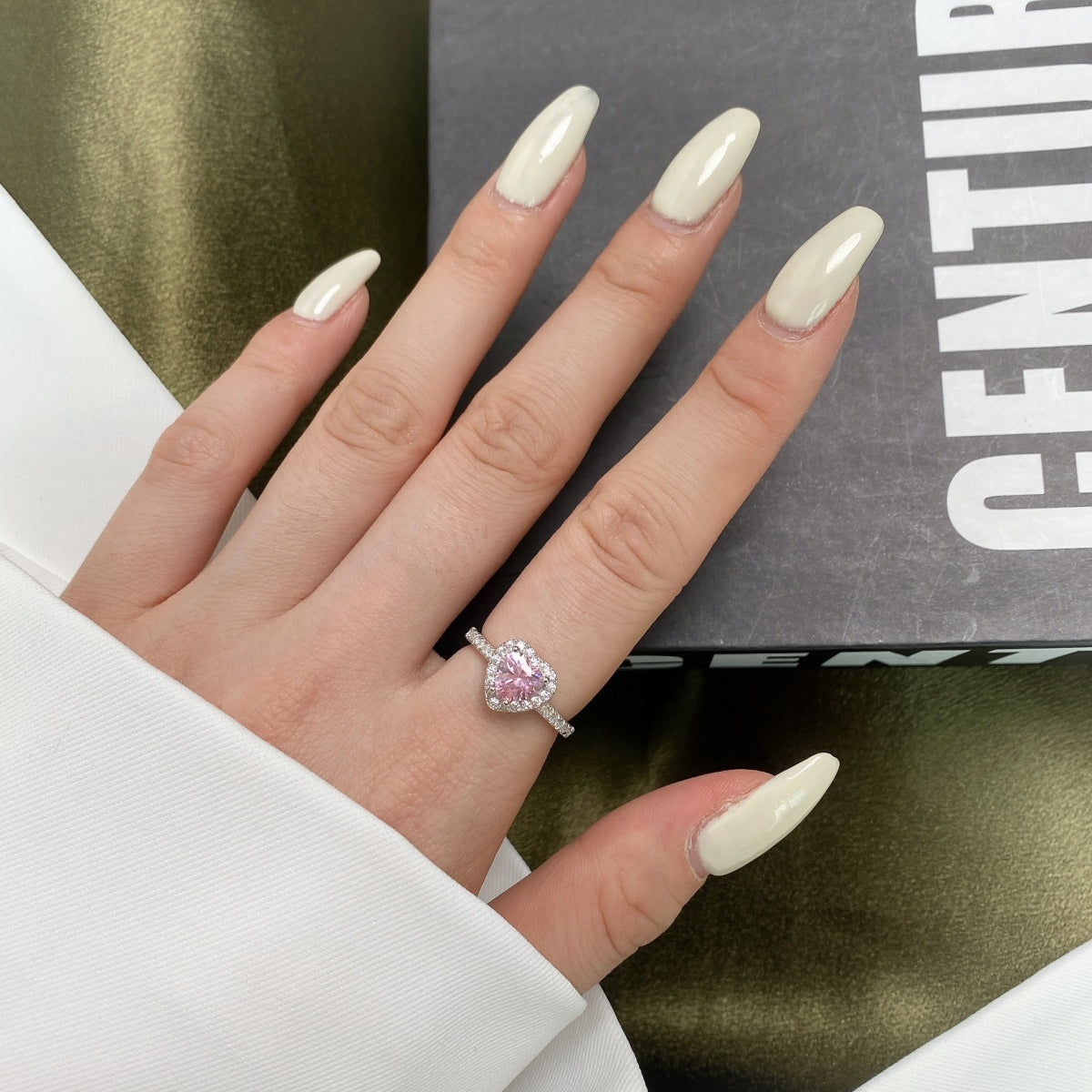 [Baslove]Eternity Spritziger romantischer Ring in Herzform für Liebhaber