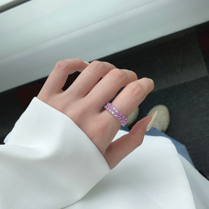 [Violet JW]Sparkling Full Heart Ring