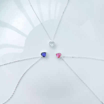 [Violet JW]Ornate Heart Shape Necklace