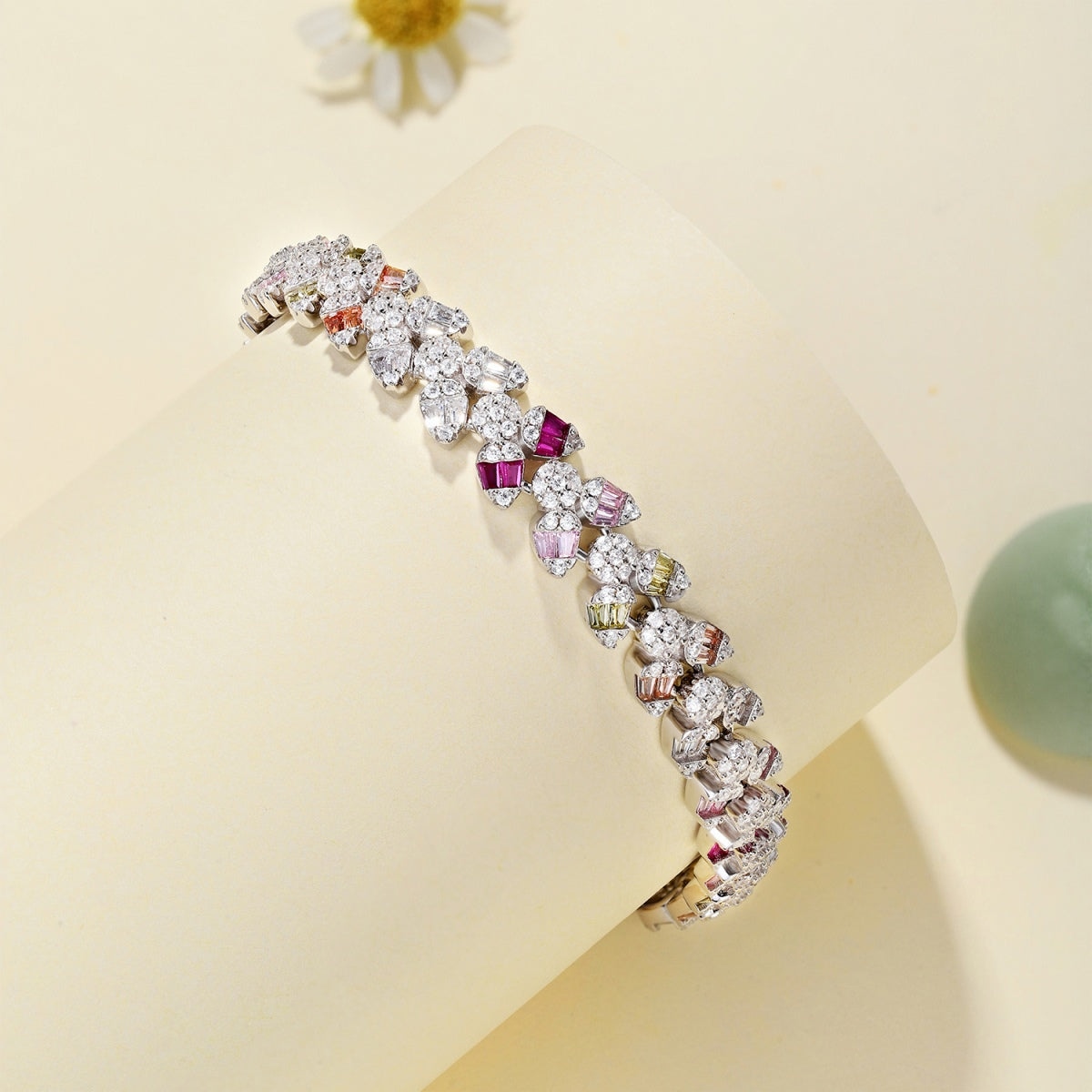 [Violet JW]Dainty Exquisite Flower Shape Daily Bracelet