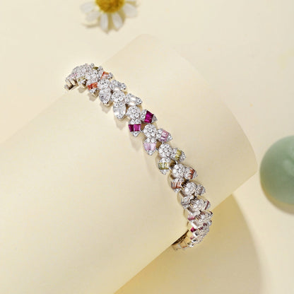 [Violet JW]Dainty Exquisite Flower Shape Daily Bracelet