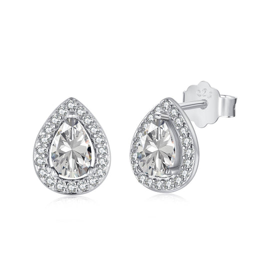 [Violet JW]Luxurious Water Drop Shape Earrings