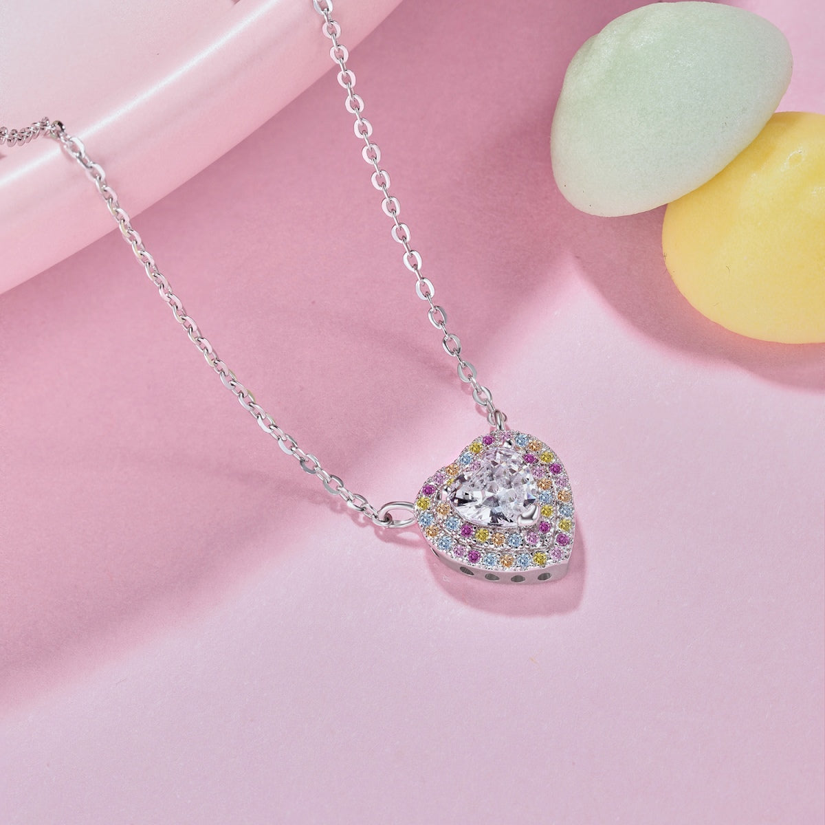 [Violet JW]Exquisite Heart Shape Necklace