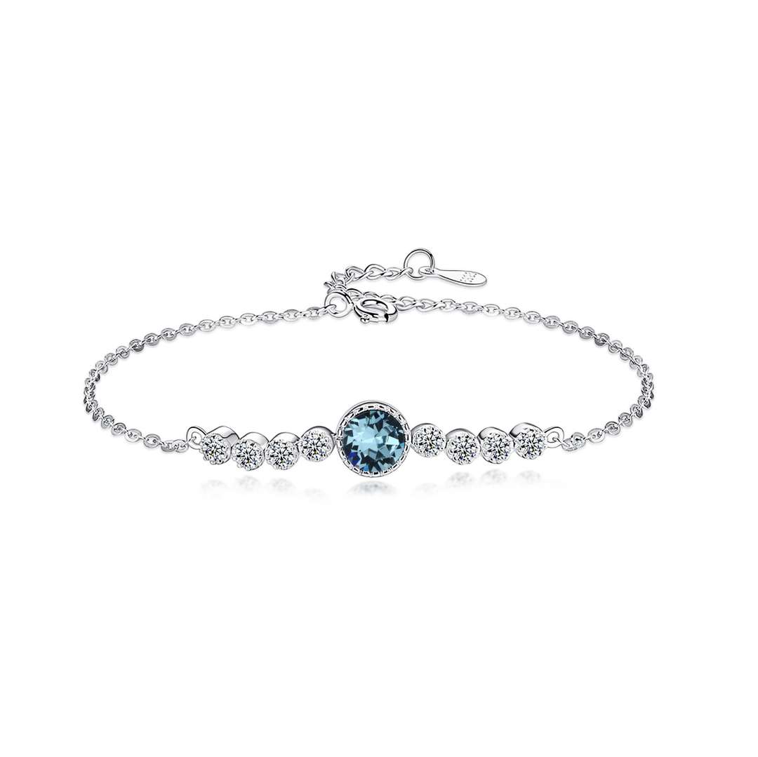 [Violet JW]Luxurious Heart Of The Ocean Bracelet