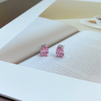[Violet JW]Ornate Water Drop Shape Earrings