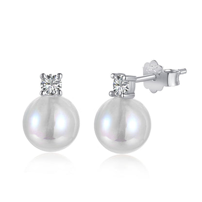 [Violet JW]Symphony Mermaid Pearl Earrings