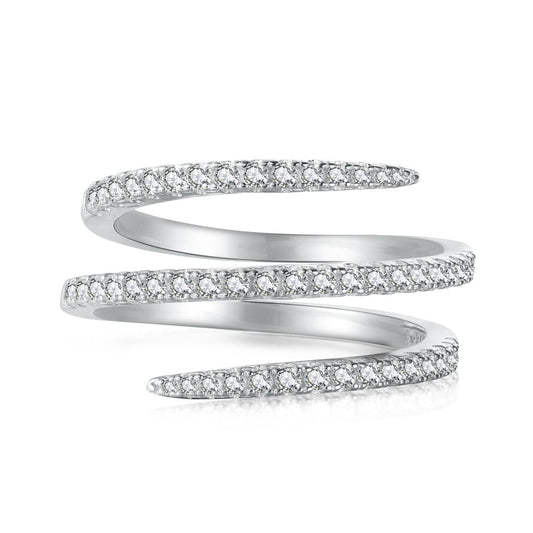 [Violet JW]Unique Vibrant Entangle Daily Ring