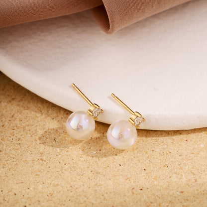 [Violet JW]Symphony Mermaid Pearl Earrings
