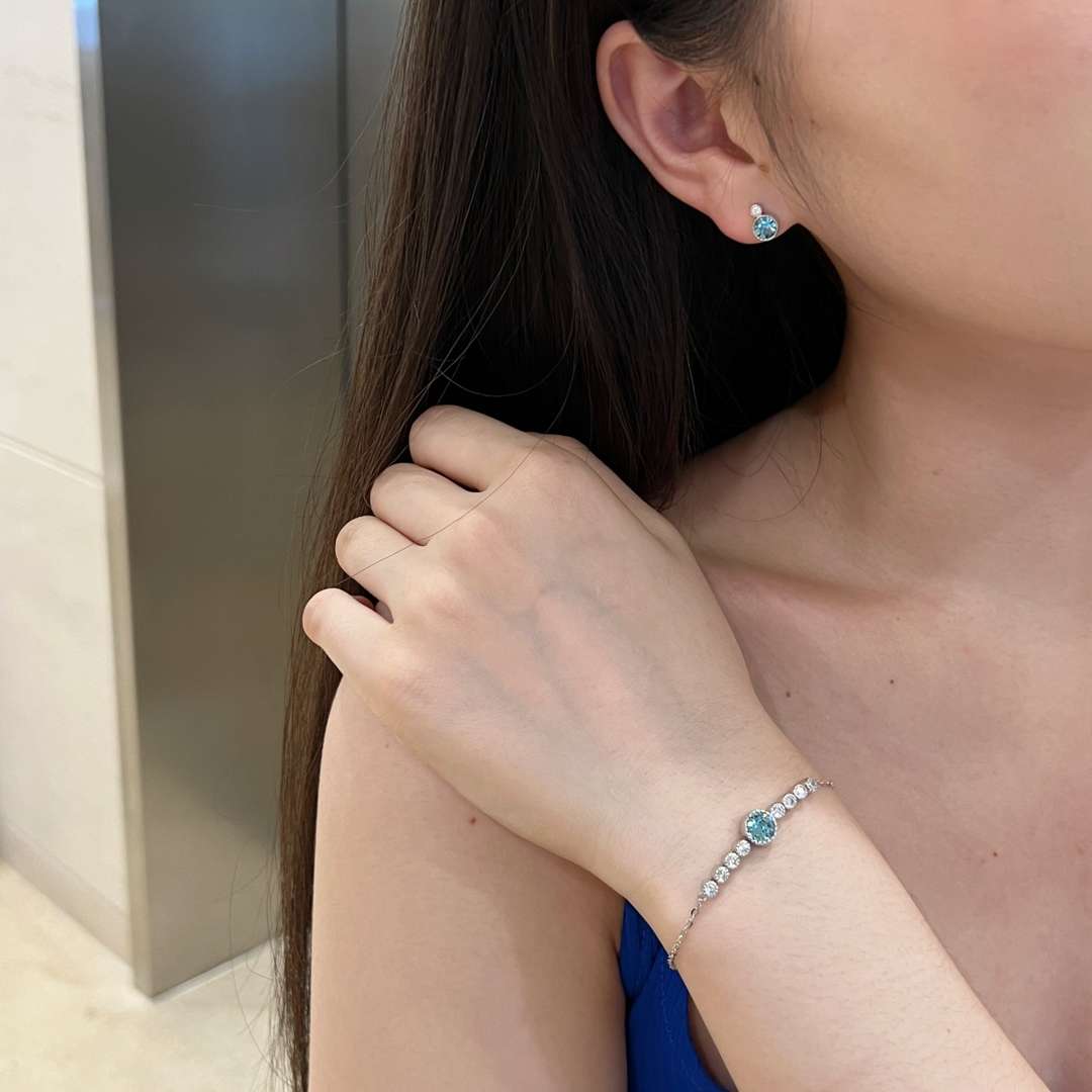 [Violet JW]Luxurious Heart Of The Ocean Bracelet