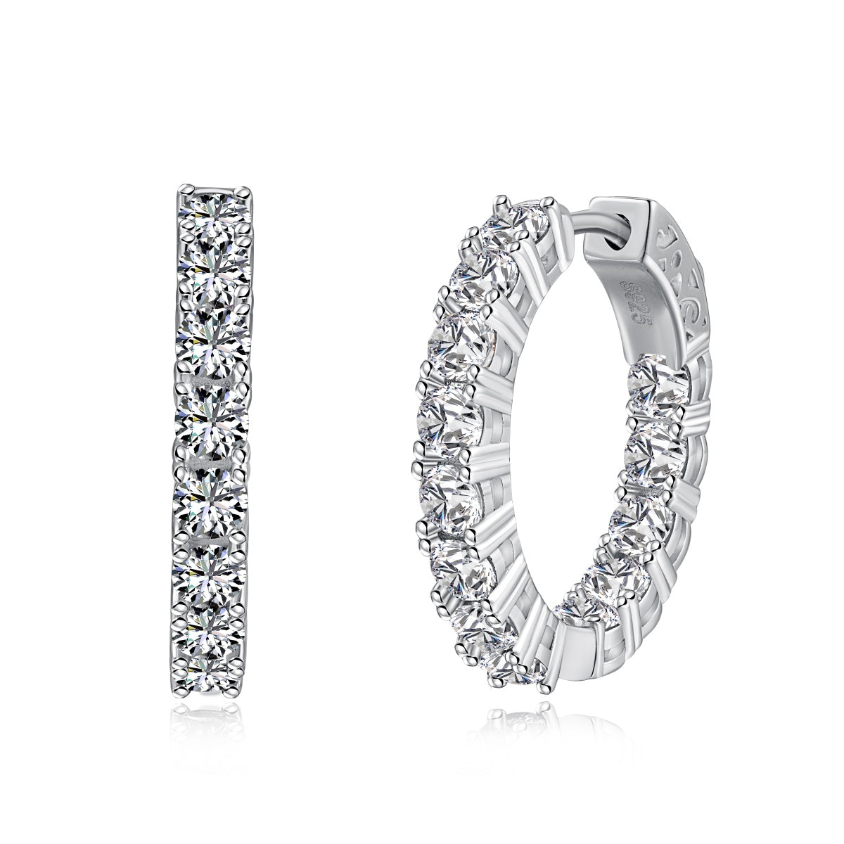 [Violet JW]Unique Round Cut Daily Earrings