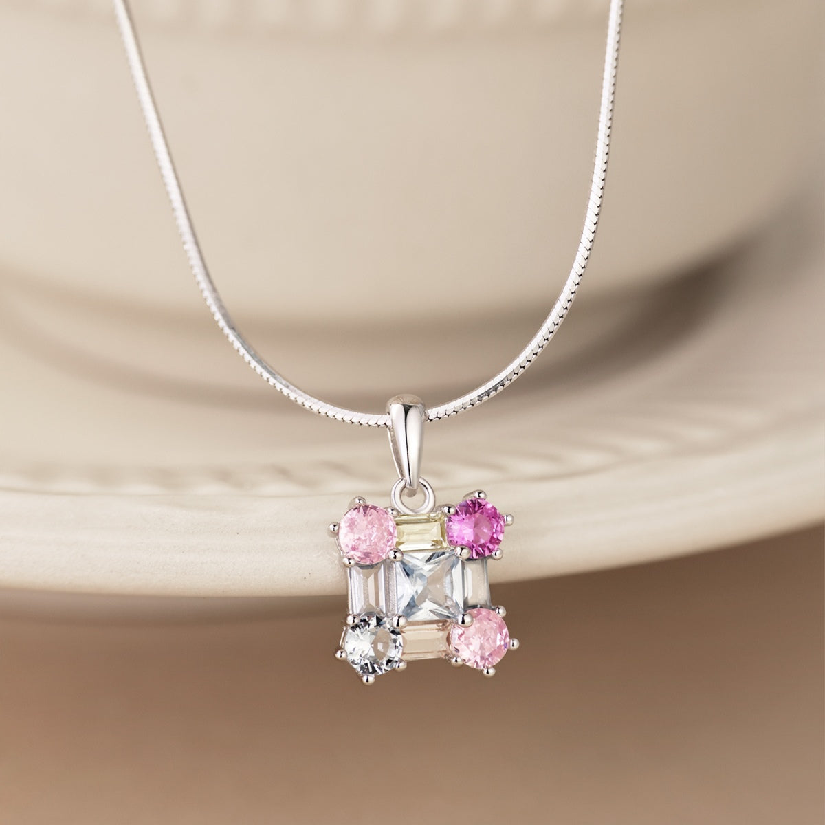 [Violet JW]Gorgeous Multi Colorful Necklace