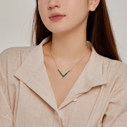 [Violet JW]Ornate Round Cut Necklace