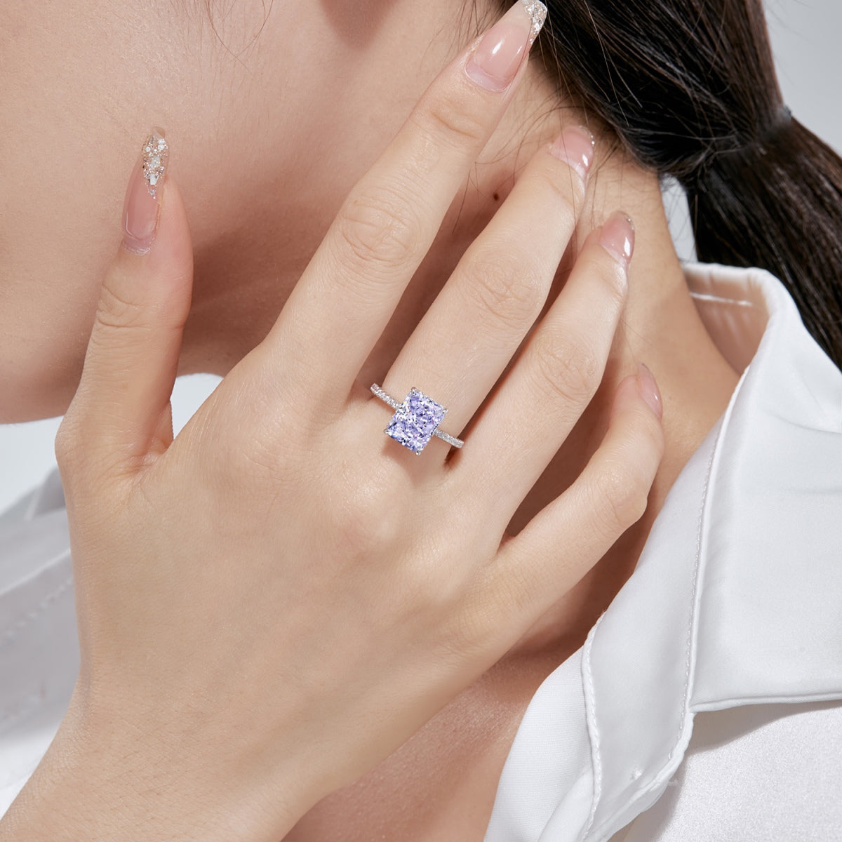 [Violet JW]4.0 Carat Luxurious Engagement Ring