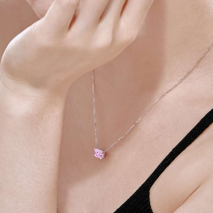 [Violet JW]Luxurious Square Shape Colorful Necalack