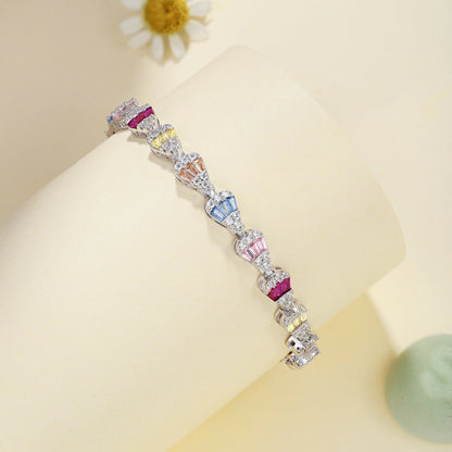 [Violet JW]Radiant Water Drop Shape Daily Bracelet