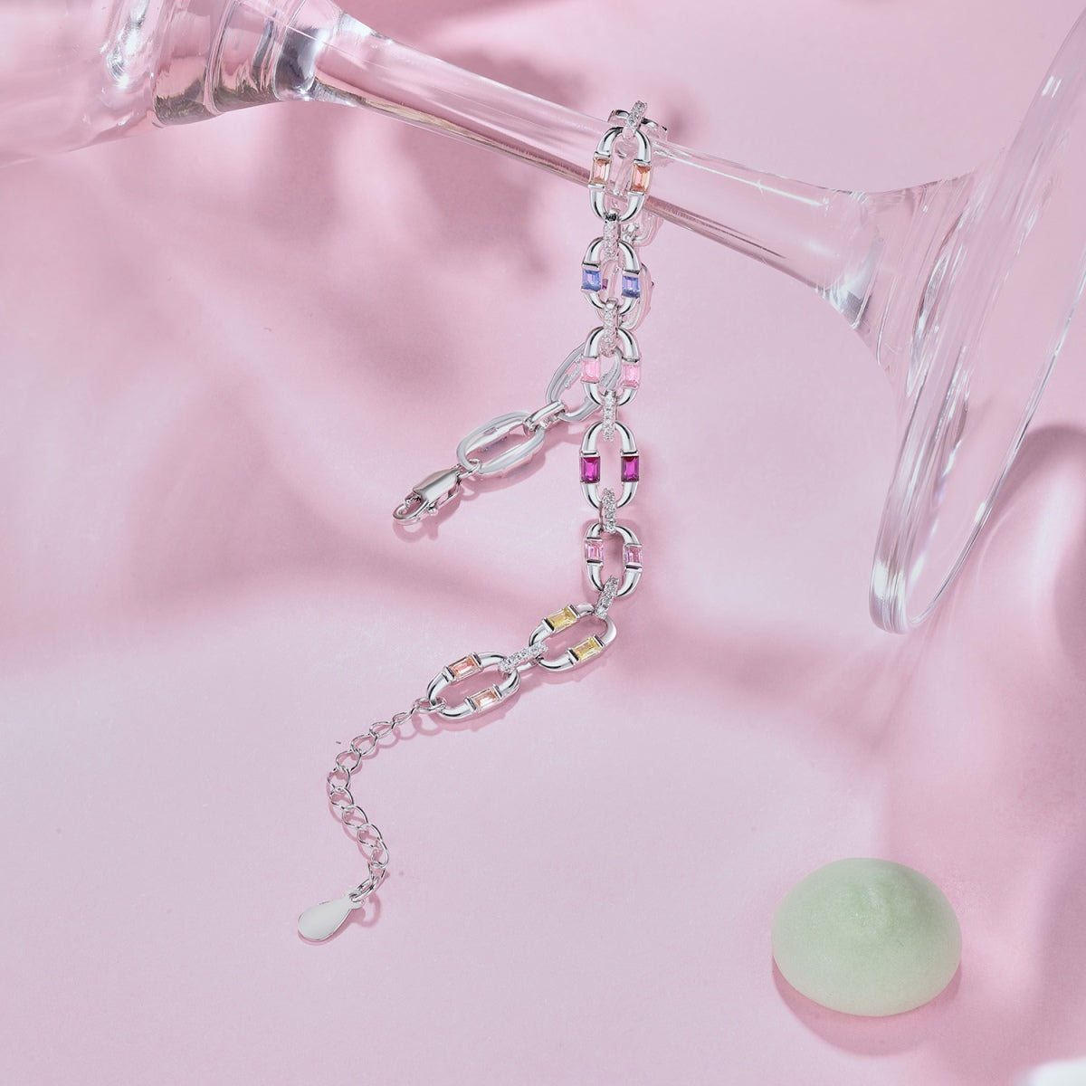 [Violet JW]Dazzling Colorful Daily Bracelet