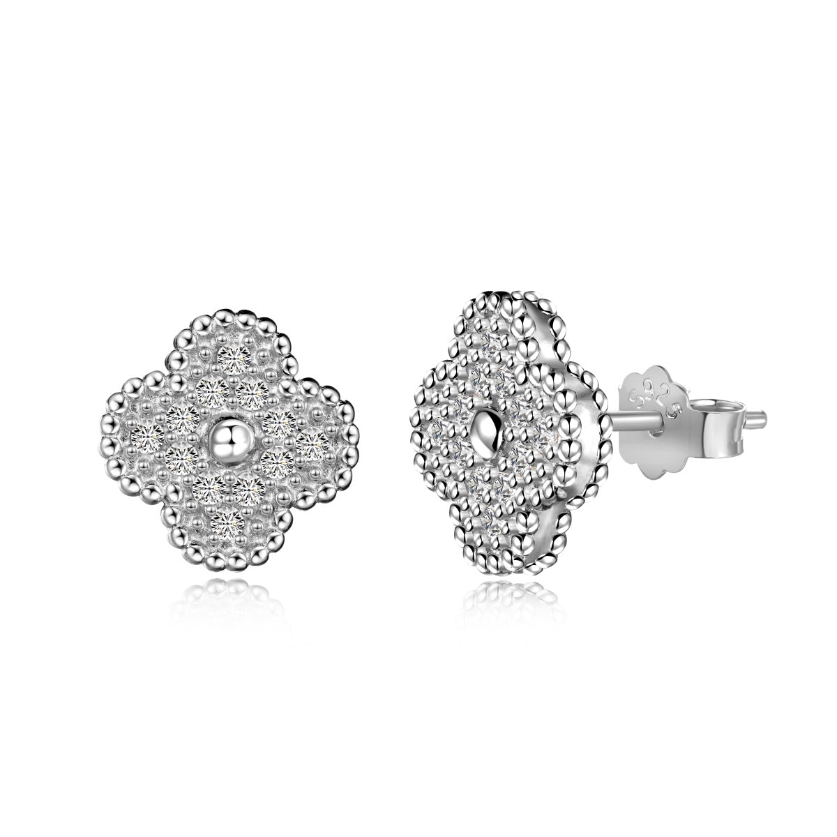 [Violet JW]Four Leaf Clover Fashion Earrings
