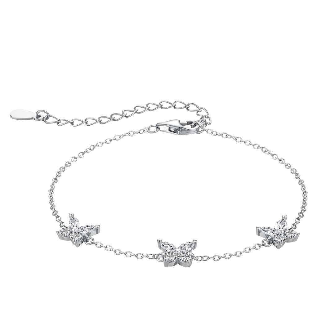 [Violet JW]Radiant Butterfly Shape Necklace
