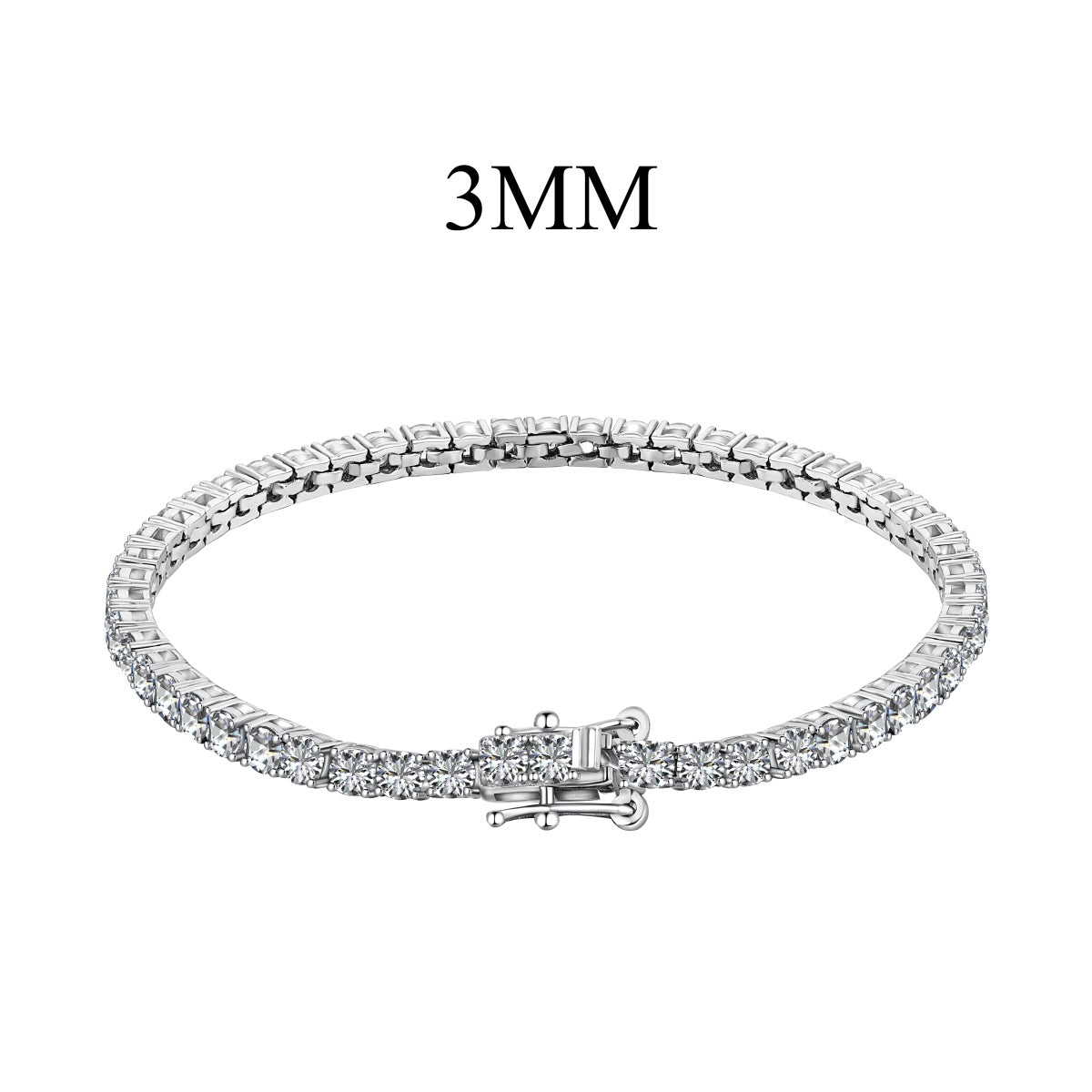 [Violet JW]Radiant Colorful Round Cut Party Bracelet