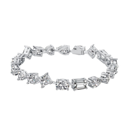 [Violet JW]Unique Exquisite Multi Cut Daily Bracelet