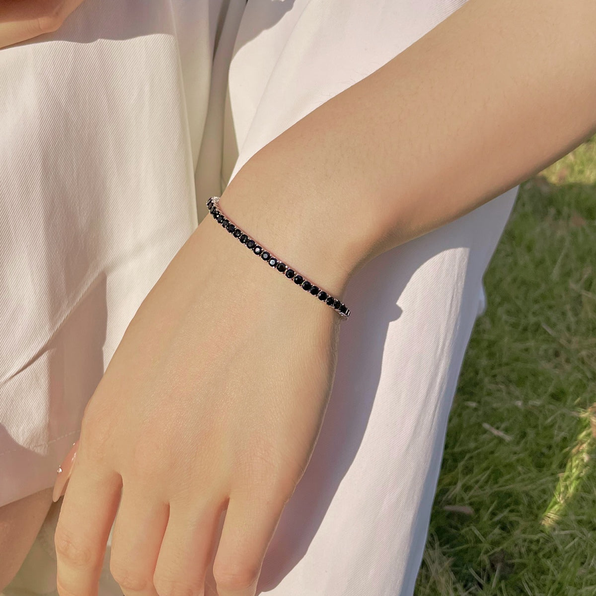 [Violet JW]Radiant Colorful Round Cut Party Bracelet