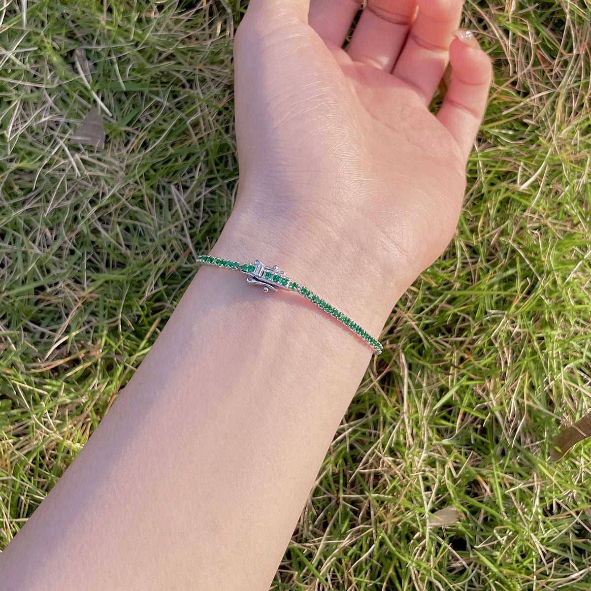 [Violet JW]Radiant Colorful Round Cut Party Bracelet