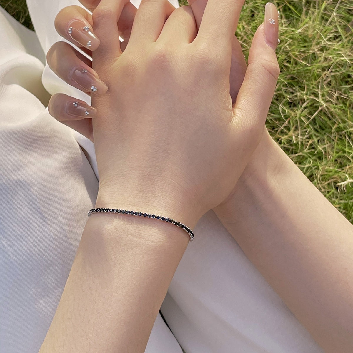 [Violet JW]Radiant Colorful Round Cut Party Bracelet