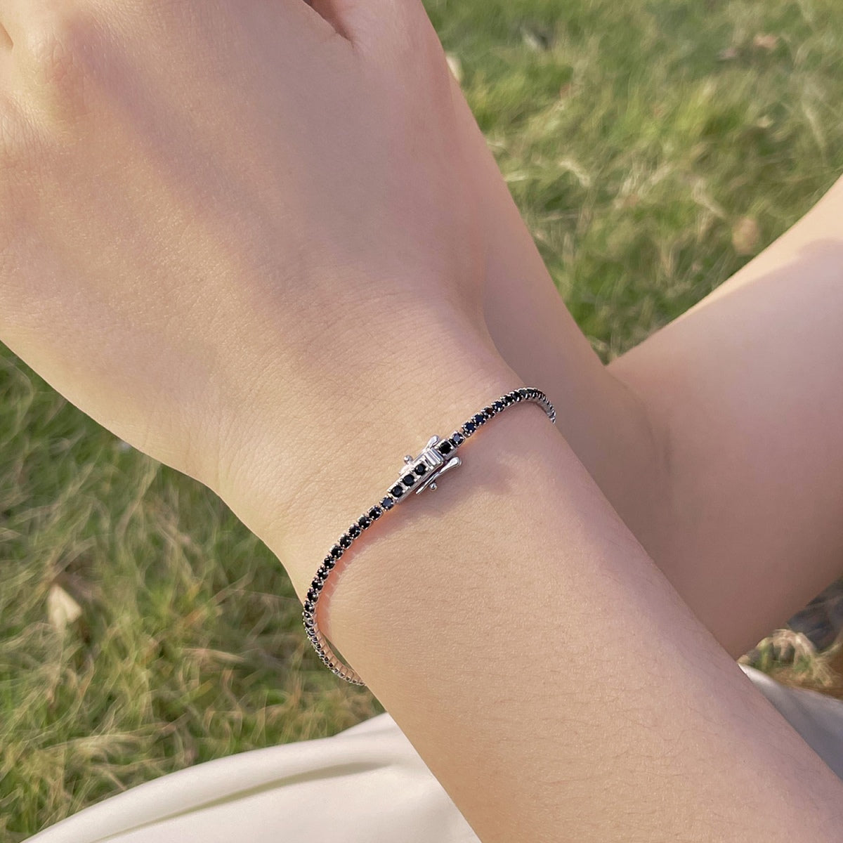 [Violet JW]Radiant Colorful Round Cut Party Bracelet