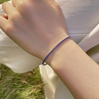 [Violet JW]Radiant Colorful Round Cut Party Bracelet