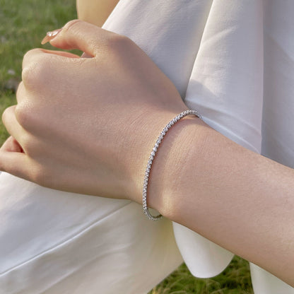 [Violet JW]Radiant Colorful Round Cut Party Bracelet