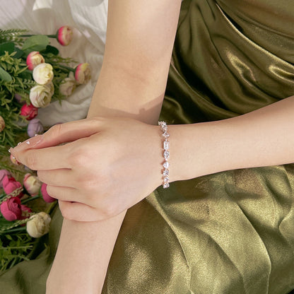 [Violet JW]Unique Exquisite Multi Cut Daily Bracelet