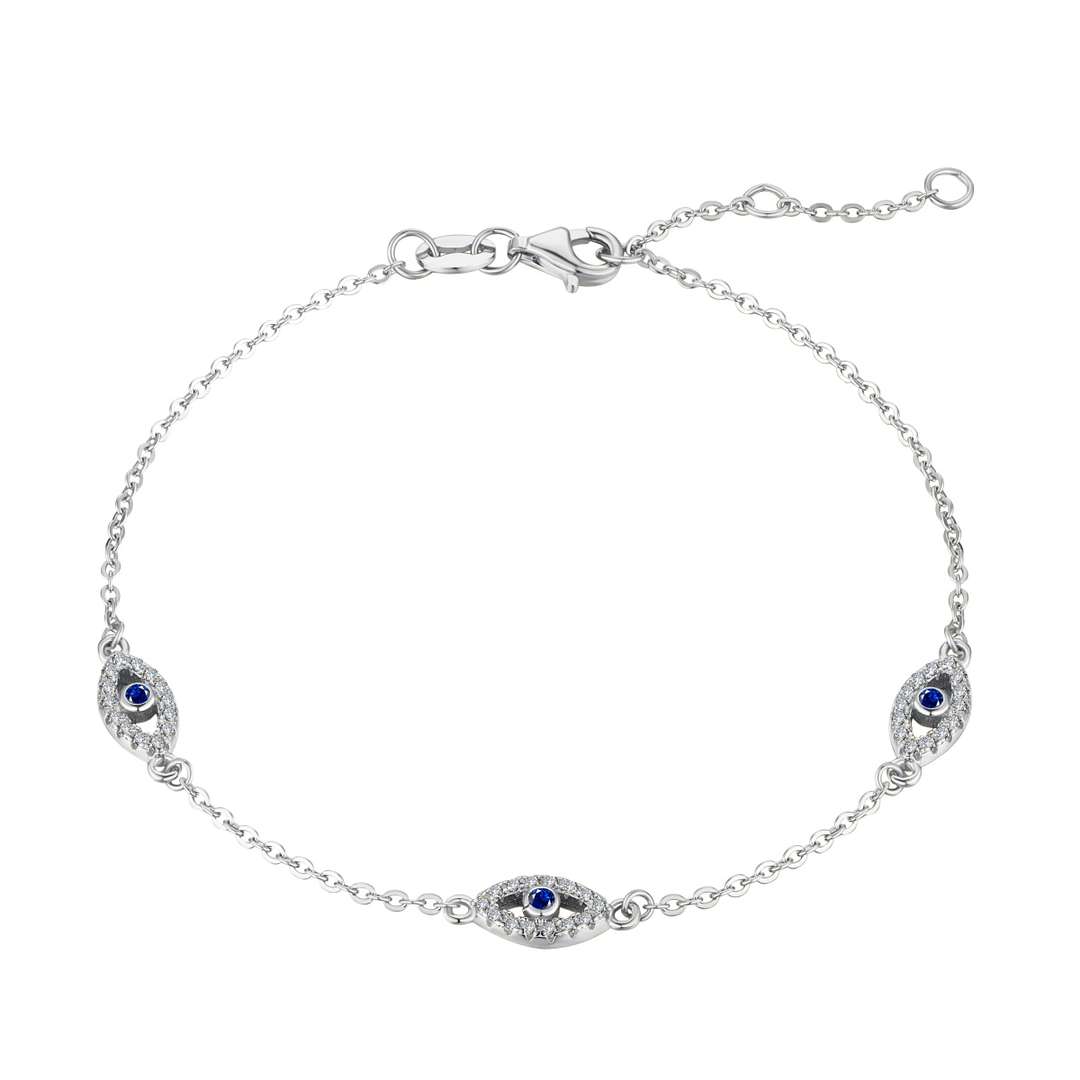 [Violet JW]Evil Eye Shape Pendent Necklace