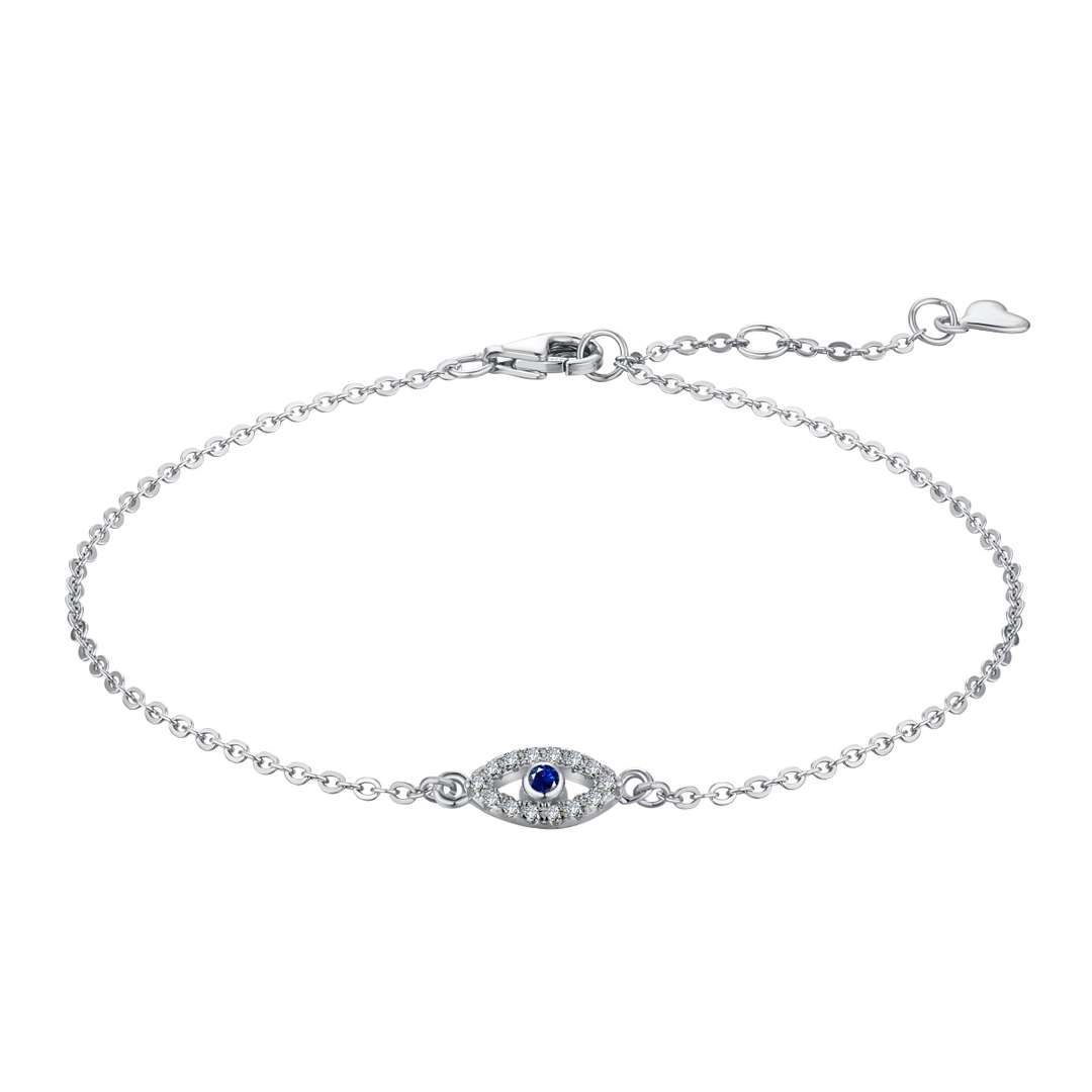[Violet JW]Evil Eye Shape Necklace