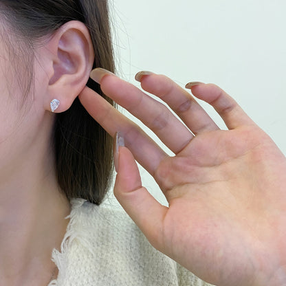 [Violet JW]Ornate Water Drop Shape Earrings