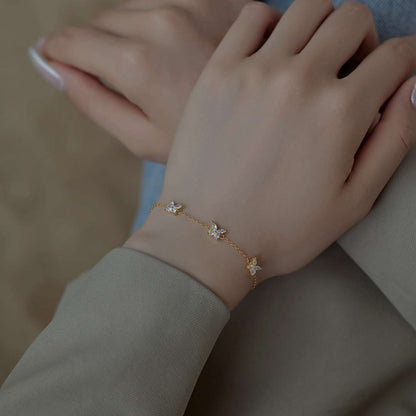 [Violet JW]Radiant Butterfly Shape Necklace