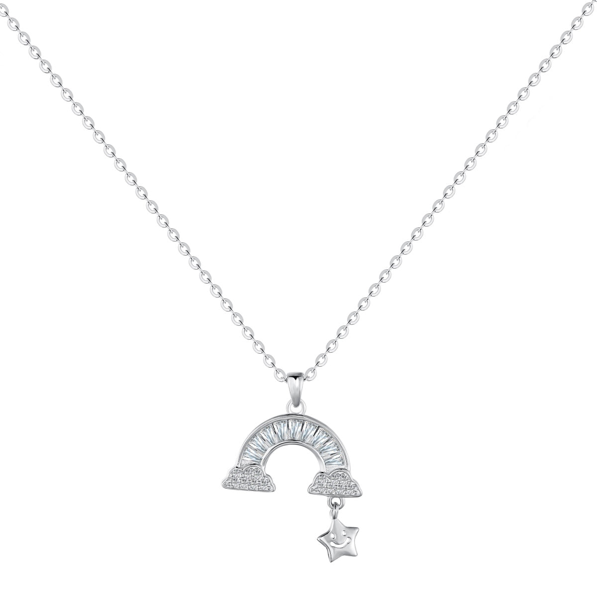 [Violet JW]Unique Rainbow Star Necklace