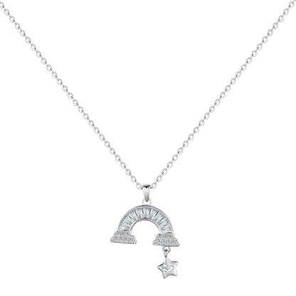 [Violet JW]Unique Rainbow Star Necklace