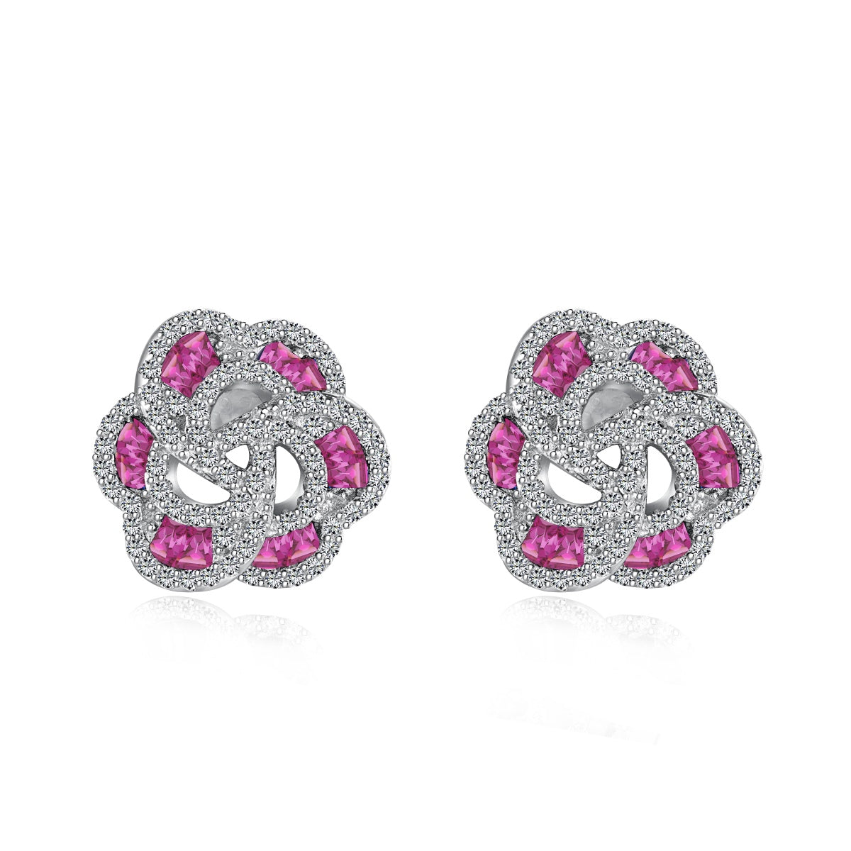[Violet JW]Exquisite Flower Shape Daily Earrings