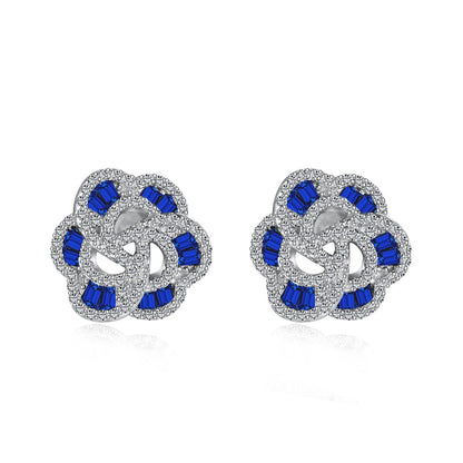 [Violet JW]Exquisite Flower Shape Daily Earrings