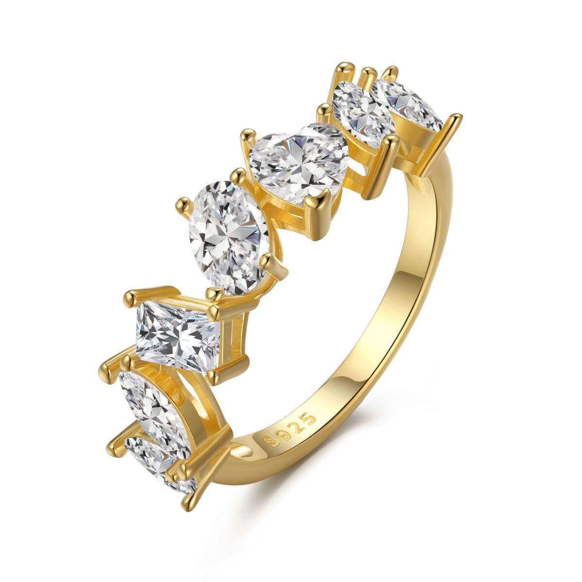 [Violet JW]Delicate Multi Cut Ring