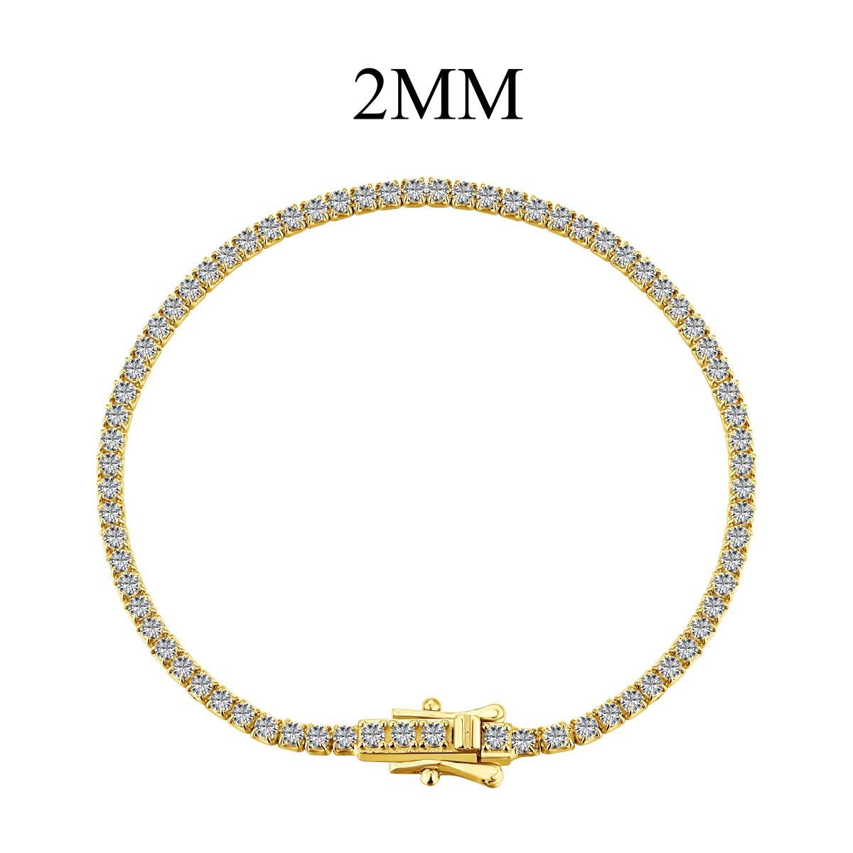 [Violet JW]Radiant Colorful Round Cut Party Bracelet