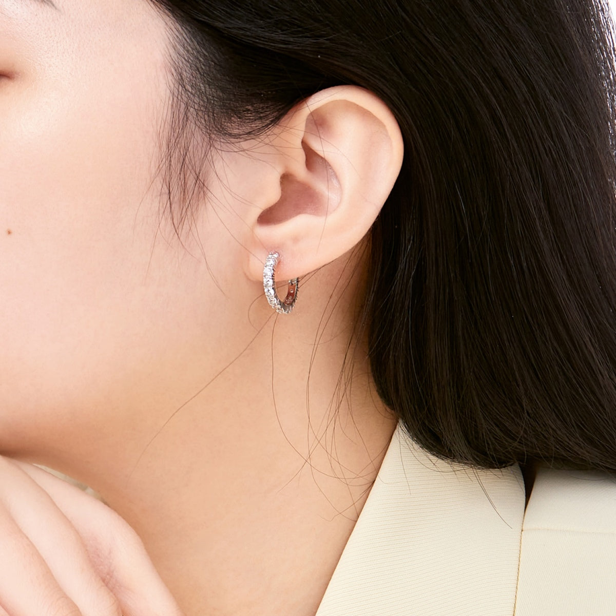 [Violet JW]Radiant Colorful Round Cut Earrings